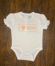 Load image into Gallery viewer, I Heart Mom onsie/shirt
